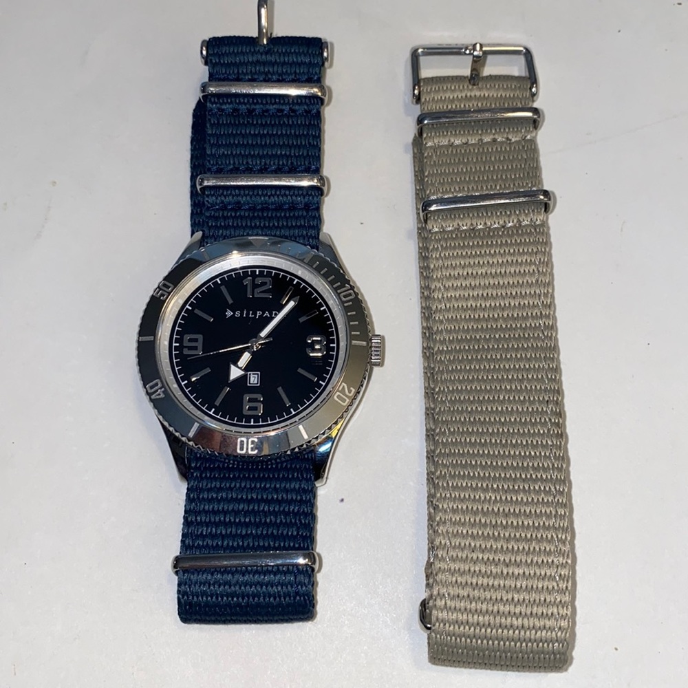 Silpada women’s watch with two bands
